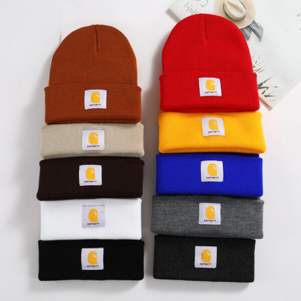 Multi-Color In Stock European And American Tooling Wool Hat Men's Fashion Brand Cold Hat Women's Autumn And Winter Warm Knitted Hat Student Couple Hat