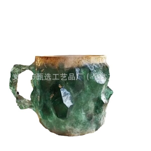 Cross-border Mineral Crystal Coffee Mugs Resin Crafts Imitation Mineral Crystal Coffee Cup - Image 5