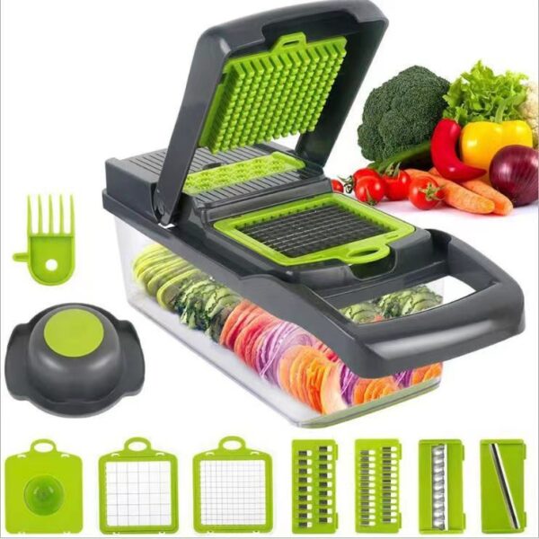 Multi-Functional Vegetable Cutting Artifact Kitchen Household Shredded Potato Shredder Cutter Scraper Radish Grater Slicer