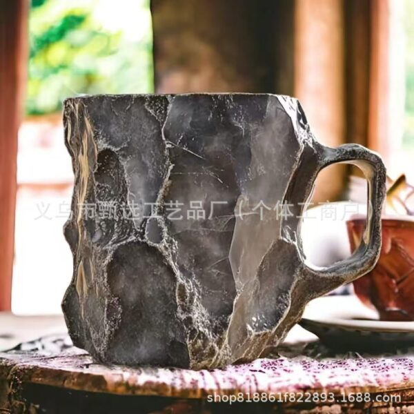 Cross-border Mineral Crystal Coffee Mugs Resin Crafts Imitation Mineral Crystal Coffee Cup - Image 3