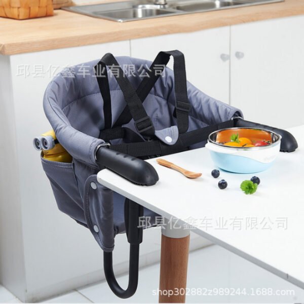 Baby Dining Chair Children's Dining Chair Portable Table Side Dining Chair Going Out To Carry Easy Baby Dining Table Dining Chair - Image 3