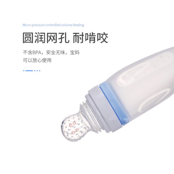 Baby Dolphin Spoon Complementary Food Feeding Soft Spoon Head - Image 4