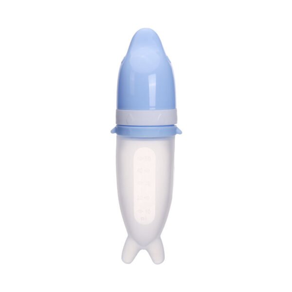 Baby Dolphin Spoon Complementary Food Feeding Soft Spoon Head - Image 5