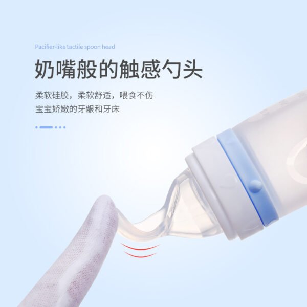 Baby Dolphin Spoon Complementary Food Feeding Soft Spoon Head - Image 2