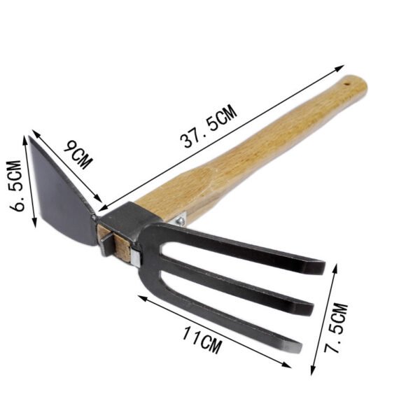 Short Wooden Handle Steel Carbon Garden Tool - Image 6