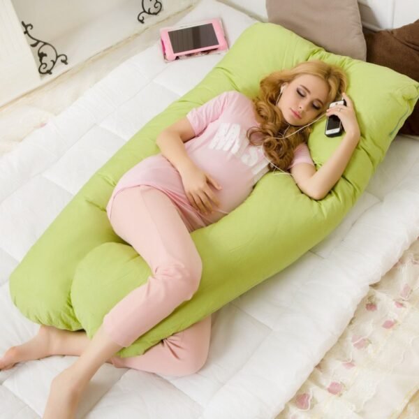 Pregnant Women Side Sleep - Image 8