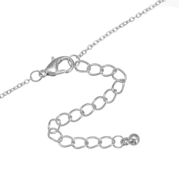 European Style Colorful Beads Pendant Necklace Women's High-grade Necklace Yoga Clavicle Chain 8MM Factory Direct Sales - Image 4