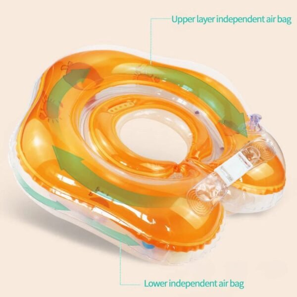 Baby Neck Ring Swimming Ring Baby Adjustable - Image 3