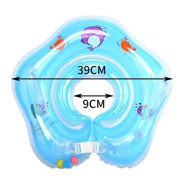 Baby Neck Ring Swimming Ring Baby Adjustable - Image 2