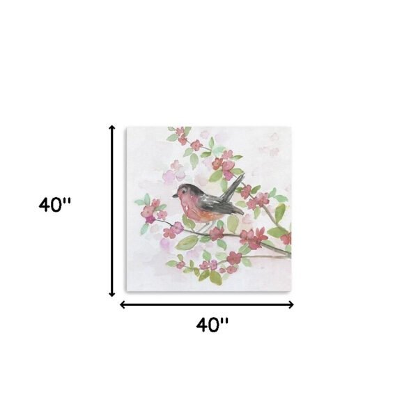 Flower And Bird Unframed Print Wall Art - Image 9