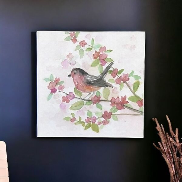 Flower And Bird Unframed Print Wall Art - Image 6