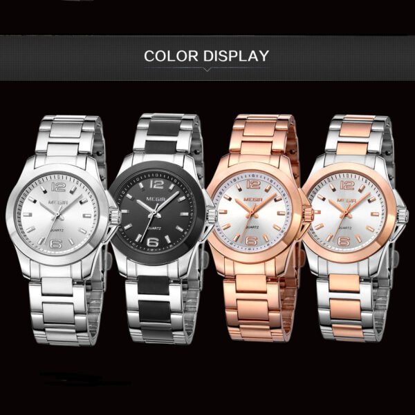 MEGIR Luxury Women Bracelet Watches Top Brand Fashion Ladies Quartz Watch Waterproof Elegant Female Wristwatch Dress Clock 5006L - Image 5