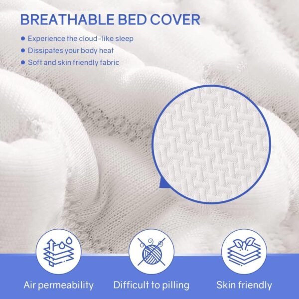 Full size 6-inch Thick Medium Firm Cool Gel Memory Foam Mattress - Image 4