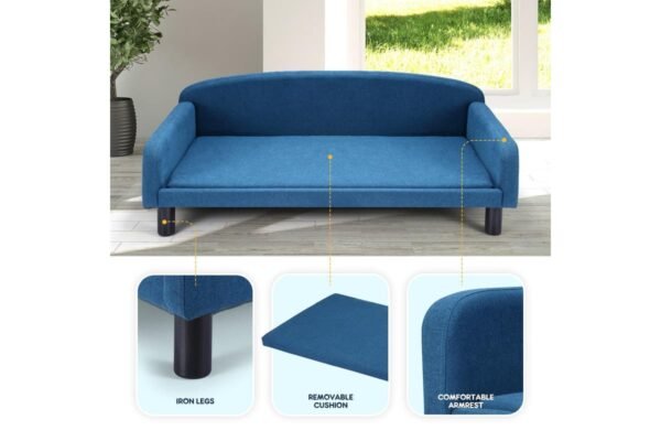 XL Dog Bed Luxury Pet Sofa Couch - Image 2