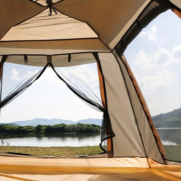 Portable Folding Camping Tent with Canopy (2-Person) - Image 2