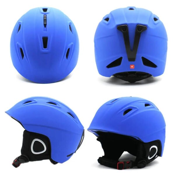 Kids Snowboard Helmets Integrally-Molded Outdoor Caps - Image 2