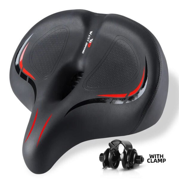 Oversized Comfort Bike Seat for Electric, MTB, and Stationary Bikes - Image 2