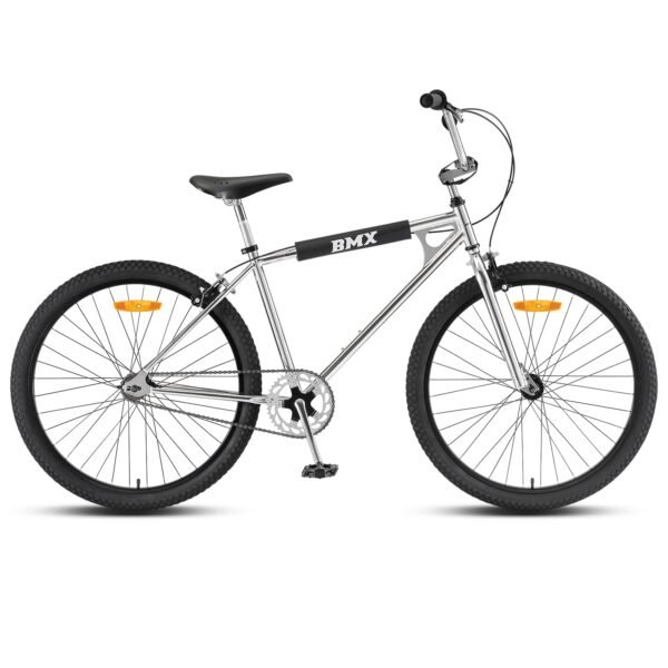 NNEDSZ Progear Bikes Classic BMX Bike 26" in Chrome - Image 2