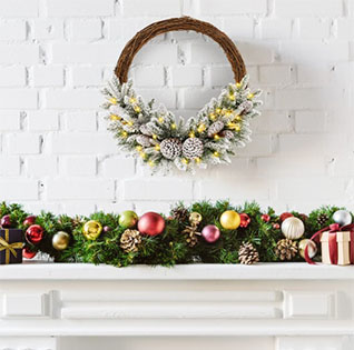 Artificial Christmas Wreath