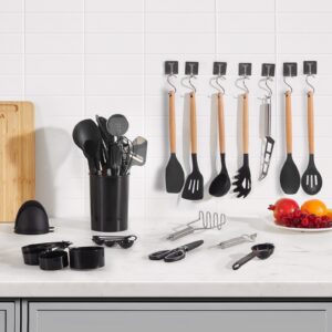 50 PCS Kitchen Cooking Utensils Set Silicone Spatula Spoon Tools Heat Resistant