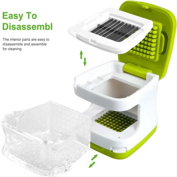 STAINLESS STEEL DOUBLE-SIDED GARLIC PRESS - Image 2